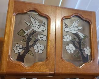Jewrly boxes, trinket boxes, misc