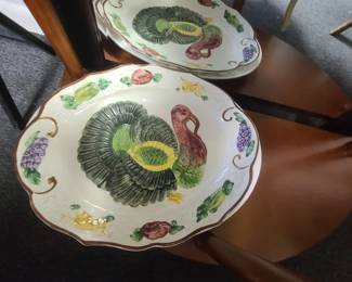 Turkey serving platter