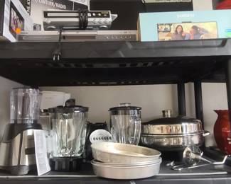 Small appliances, kitchen misc