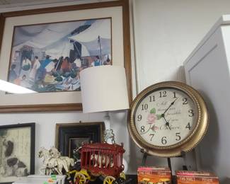 Miniature cars, trains, iron horse and carriage