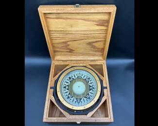 Hand and Sons Gimbaled Marine Compass