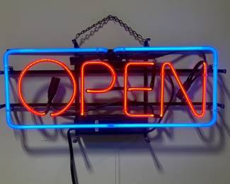 Neon Open Sign