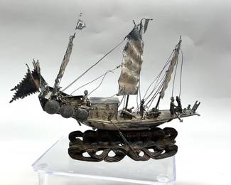 Chinese Export Junk Boat
