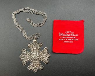 Reed and Barton Christmas Cross