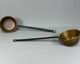 Copper and Brass Ladles 