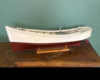 Wooden Chesapeake Bay Workboat Model