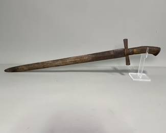 Horn handle sword