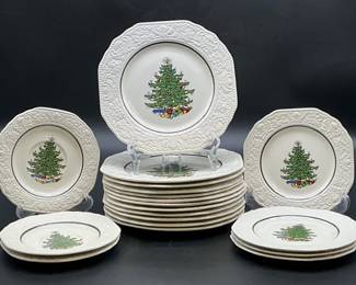 Cuthbertson Christmas Plates