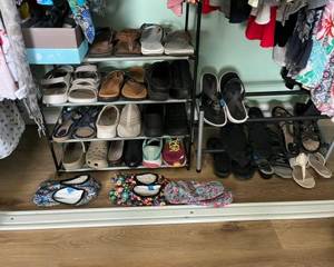 Women's size 11 , Easy Spirit, Brooks, Skechers, Crocks, b.o.c., Kuaileu Clarks, Dogdan