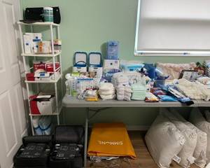 Ostomy & wound-care supplies, 2 CPAP machines & SoClean machines