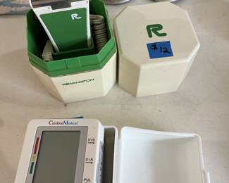 Phonak Audio Paradise P30-R hearing aids with charger, Vintage Remington electric foil shaver with case,