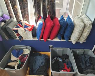Pillows, Ball Caps, Men's PJ Pants 1x-2x, Men's Underwear 1x-2x, Men's Lounge Pants 1x-2x