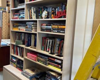 Books and shelving
