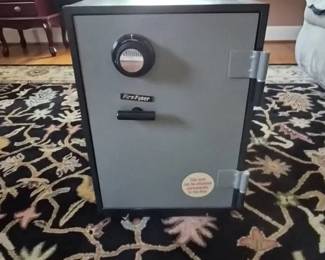 Fire proof safe with combination 