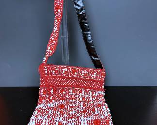 VINTAGE BEADED PURSE