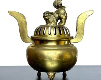 BRASS INCENSE BURNER
