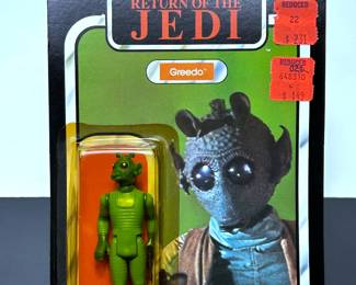 VINTAGE KENNER STAR WARS RETURN OF THE JEDI GREEDO