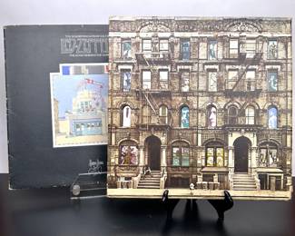 VINTAGE LED ZEPPLIN LP RECORD ALBUMS