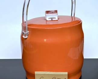 HOLLYWOOD REGENCY GEORGES BRIARD ICE BUCKET