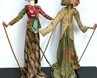 OLD THAI PUPPETS