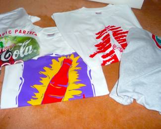 NOS coke tshirts