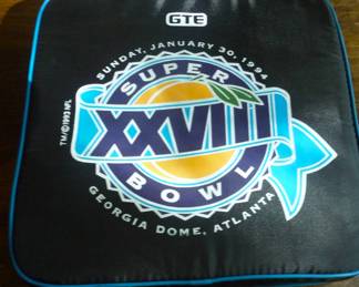 Super Bowl seat cushion 1994 XXVIII