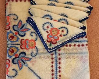 set of linens