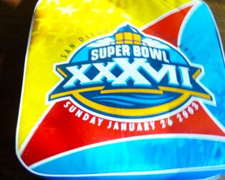 Super Bowl seat cushion 2003 XXXVII