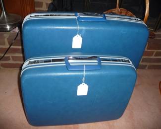 vintage Samsonite luggage