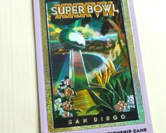 Super Bowl 2003 Ticket stub
