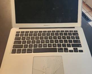 MacBook Air, shattered mouse 20 bucks