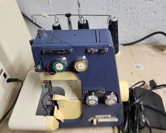 Vintage White Super Lock 534 Serger