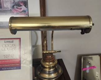 Vintage brass lamp