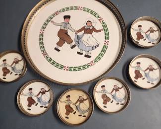 1930's Germany,  Sternauware Dutch boy and girl
