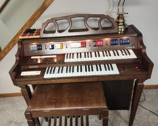 Kimball Celestar Home Spirit Organ 50.00, has a great sound but some of the keys need work