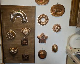 Copper hanging decor