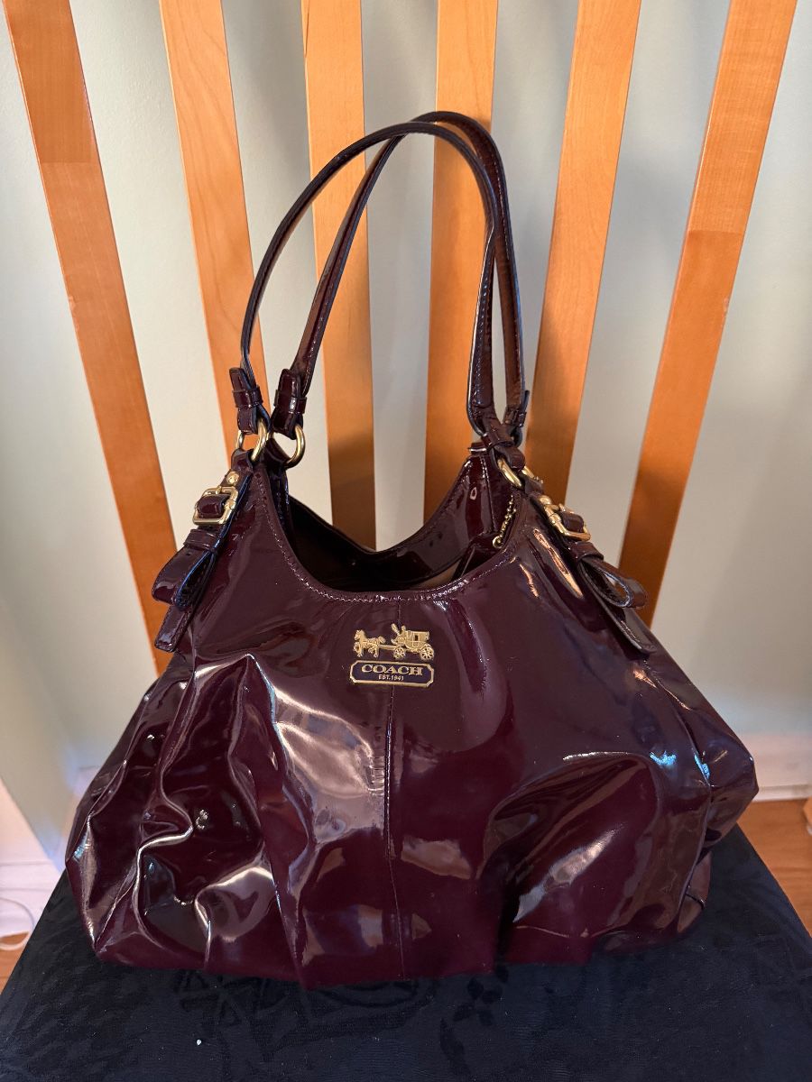 Coach Patent Leather Bag