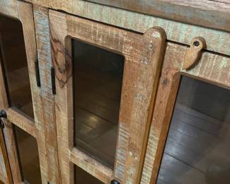 Modern rustic buffet