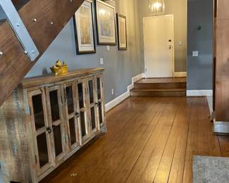 Rustic buffet