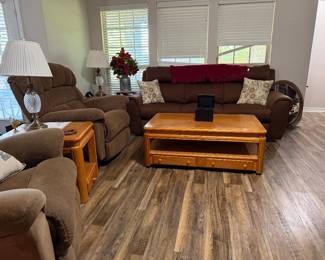 Electric Lazy Boy recliners and couch 