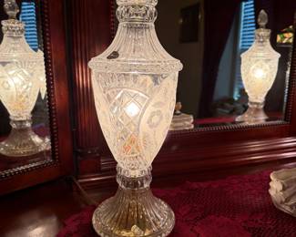 Crystal Clear brand crystal lamps 
