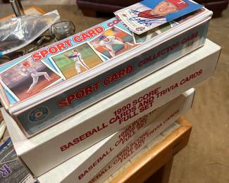 Vintage baseball cards