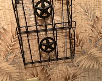 Western magazine rack
