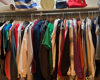 Clothing, purses