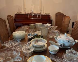 Lots of glassware