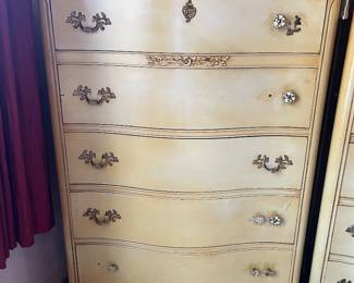 Two matching VERY old dressers
