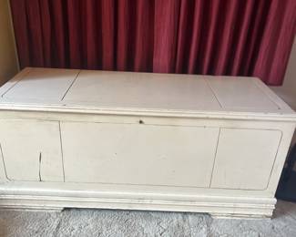 Very old cedar chest