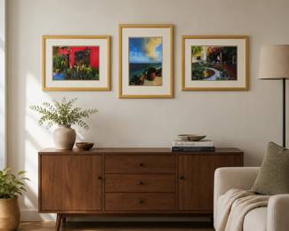 framed art new setting