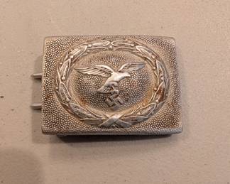 WW II era belt buckle, Luftwaffe (Airforce)