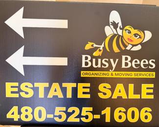 Our new signage! Look for Betty the Bee now!